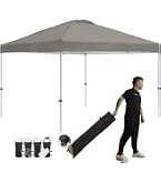 Amazon.co.jp: ToopTapu タープテント 【組立と運び簡単!!】【センター