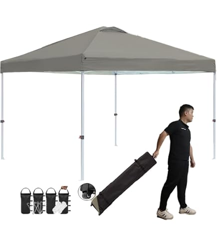 Amazon.co.jp: ToopTapu タープテント 【組立と運び簡単!!】【センター