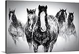 Deb Lee Carsonプレミアムシックラップキャンバス壁アート印刷題名冬Rumble 48" x 32" 2255614_24_48x32_none