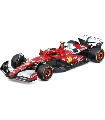 Amazon.co.jp: Bburago（ブラーゴ） 2024年モデル 1/43 F1 フェラーリ