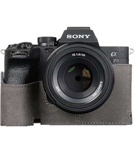 Amazon.co.jp: GARIZ SONY α9/α7R III/α7 III 兼用 本革カメラ