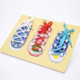 Linyuan 安定した品質 Funny Tie-Up Shoe Kids Learnimg Toys Early Learning Wooden Toys for Kids