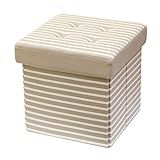 ストレージ ボックススツール(ピーカーブー) タン