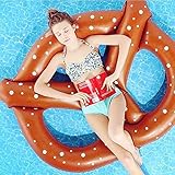 浮き輪 sisters うきわフロート 夏の日 水泳用品 強い浮力 フロート 大活躍 海水浴 プール プールパーティー おもちゃ 浮輪 浮き具 大人用子供用 夏休み 暑さ対策140cm（コーヒー色）