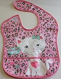 3 Pk Waterproof Bib Set, Purr-Fect Cutie by 3 Pk Waterproof Bib Set, Purr-Fect Cutie