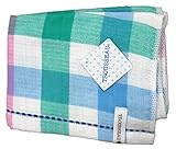 日繊商工 TROUSSEAU ヤード ウォッシュタオル ブルー QLT-2017