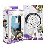Maven Gifts: Dreambaby Clip On Sun Shade with UV Indicator with Stroller Fan, White/Blue by Maven Gi