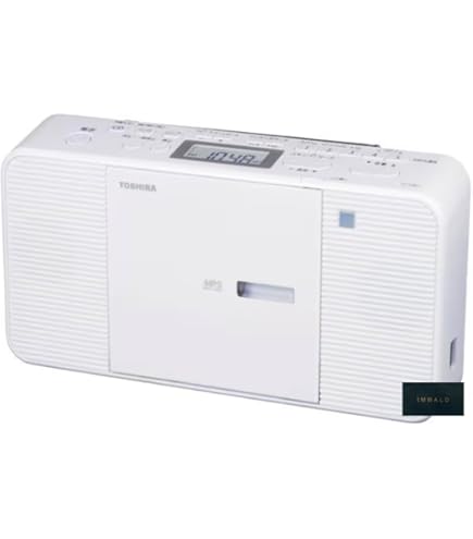 Amazon.co.jp: TY-C301-W ホワイト CDラジオ ワイドFM対応 : 家電＆カメラ