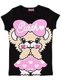 (アースマジック) EARTHMAGIC ワンピースマフィーBIGプリントTシャツ 90cm ブラック