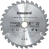 Concord Blades ACB0650T030HP 6-1/2-Inch 30 Teeth TCT Non-Ferrous Metal Saw Blade [並行輸入品]
