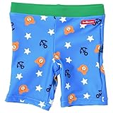 ミキハウス ホットビスケッツ(MIKIHOUSE HOT BISCUITS) イカリ&星☆ビーンズくん水着 90cm ブルー 72-7101-789