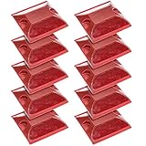(10 Pack) Commercial Reflective Road Pavement Marker (Red) [並行輸入品]