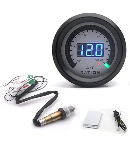 Amazon.co.jp: Duangu 空燃比計,2 in1メートル52MMナローバンド