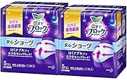 【まとめ買い】 ロリエ 朝までブロック 安心ショーツ 5コ入×2セット(10コ)