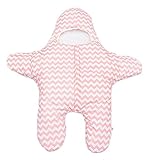 (トヨベイ)Toyobuy 秋冬 ベビー 子供用 星形 ブランケット 赤ちゃん対応 ネグリジェ ボディスーツ マーメイド ブランケット 着る毛布 ひざ掛け 寝袋 シュラフ おくるみ ピンク