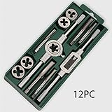 MXTBY メトリックテーパーダイテーパーダイアフラムクロスティースシルクタッピングスーツ12/20個