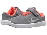 (ナイキ) NIKE キッズランニングシューズ・・スニーカー・靴 Revolution 3 (Infant/Toddler) Cool Grey/Matte Silver/Dark Grey 6 To