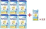 Aptamil(アプタミル) 乳児用粉ミルク 900g 6個 + 液体ベイビーミルク200ml 12個セット【1歳から】