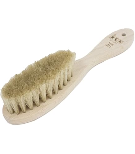 Amazon.co.jp: MAXZIQF KENT 洋服ブラシ 静電気除去 [白馬毛] KNC-3422