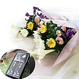 花由 １対(一対)の花束(2束)＆ローソク・線香のセット 和風の一対の花束