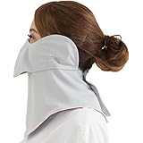 YAKeNU UV CUT MASK UVカットフェイスカバー ヤケーヌ目尻プラス 息苦しくない紫外線対策マスク