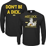 Pittsburgh Hockeyファン。ちんちん( anti-philadelphia。長袖ブラックTシャツ( sm-5 X ) L ブラック