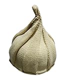 ベージュかわいい冬暖かいニットウール高品質のベビーハット