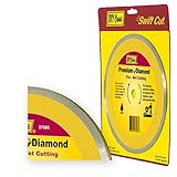 IVY Classic 37087 Premium 10-Inch Wet Tile Cutting Continuous Rim Diamond Blade with 5/8-Inch Arbor,