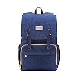 SUNVENOおむつバッグミイラバッグベビーおむつ交換バッグバックパックおむつバッグ (Navy)
