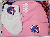 Boise State Broncosフットボールキャップand Socks withレースベビーギフトセット
