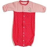 (ファンファン) FUN fun 2way ドレカバ ベビィー 水玉 ピンク 女の子 50 - 60cm 日本製