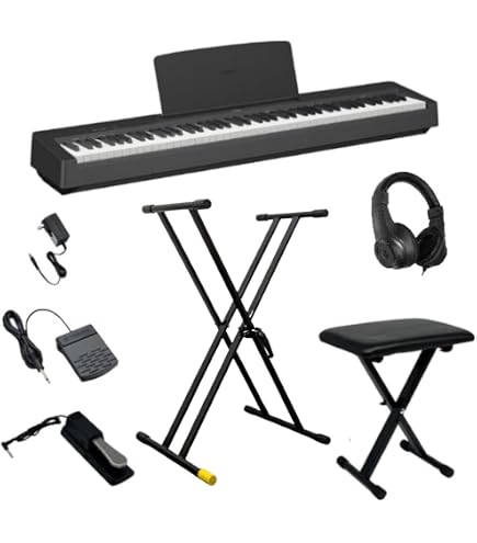 Amazon | 【ヘッドホン＆サスティンペダル付き】【P125α後継機種