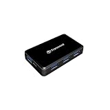 トランセンドジャパン Transcend USB 3.0/2.0対応 4ポート USB HUB ( iPad 高速充電対応 ) 2年保証 TS-HUB3K