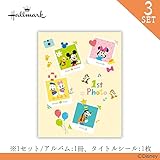 Hallmark　ホールマーク　Disney(ディズニー)　絵本アルバム(マイファースト)　パルス　3セット　EAL-722-692【同梱・代引不可】
