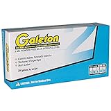 Galeton 11205-XL 11205 2 mil Nitrile Disposable Gloves, Powder Free, Box of 200, X-Large ,Blue by Ga