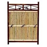 仕切り竹垣 目かくし竹フェンス 角型 W88cm×H120cm