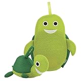 Rich Frog Wacky Wash Mitt and Bath Sponge Combo - Turtle by Rich Frog