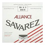 SAVAREZ 543R ALLIANCE Normal tension クラシックギター弦 3弦 バラ弦×5本