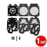 【FocusOne】1セット ワルボロ WYKキャブレターリペアキット K13-WYK 互換品 【刈払機・草刈機・ブロワーなどに】