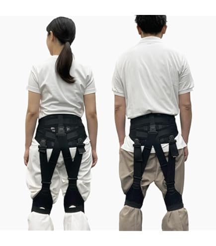 Amazon | MORITO 全身アシストパワースーツ 多機能サポートベルト 荷役