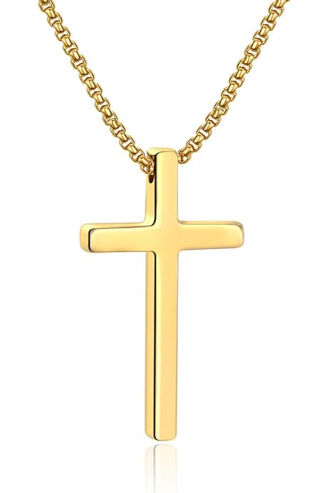 Cross Necklace Unisex Religious Jewelry 