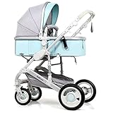 ベビーキャリッジ、折りたたみ自転車ベビーキャリー、ポータブルベビーベビーカー、1ヶ月から4歳までのベビーカーのトロリー、子供の歩行車 (色 : A)