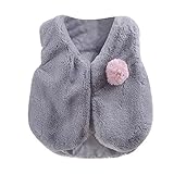 (プタス)Putars ベビー服 子供服 コート ベスト 冬服 女の子 六色 フェイクファー もこもこ 可愛い 秋 冬 運動服 旅行 記念日 プレゼント 6-24ヶ月