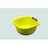 蝶プラ工業 乾く洗い桶 042059 直径30.6×H13.3cm グリーン 日本製