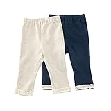 【アウトレット】Biquette Club 長丈スパッツ(80～130cm)キムラタンの子供服 ベージュ 90 (10372x10572-151a)