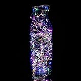 2 m 20led Miniフェアリーストリングライト、ボタンセルPoweredシルバー銅ワイヤランプ Alimao