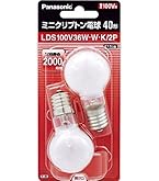 Amazon | パナソニック ミニクリプトン電球 100V 60W形(54W) E17