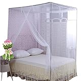 vibolaベッドキャノピーベッドキャノピーMosquito NetクイーンキングサイズネッティングMosquitoテントキャノピーMOUSTIQUAIRE King (Bed: W70.9in'' 