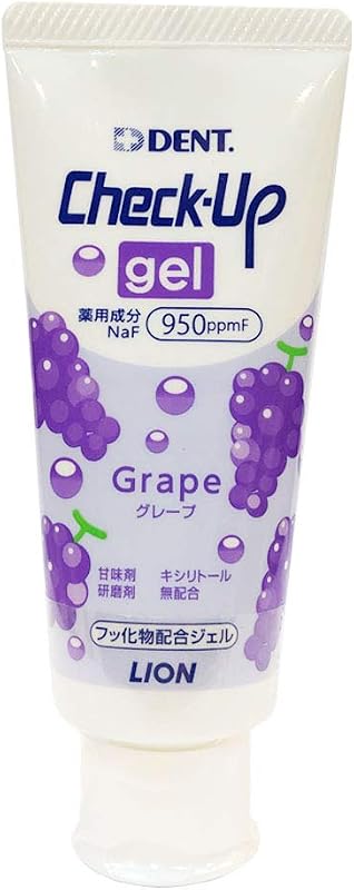 LION ライオン歯科材 チェックアップジェル グレープ 60g