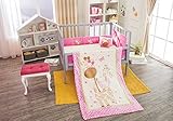 Giraffe Magui Baby Crib Bedding Nursery Set 4pcs Limited Edition by Nyri Store [並行輸入品]